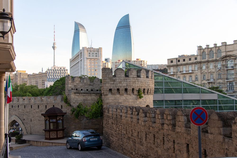 The old town of Baku - Azerbaijan