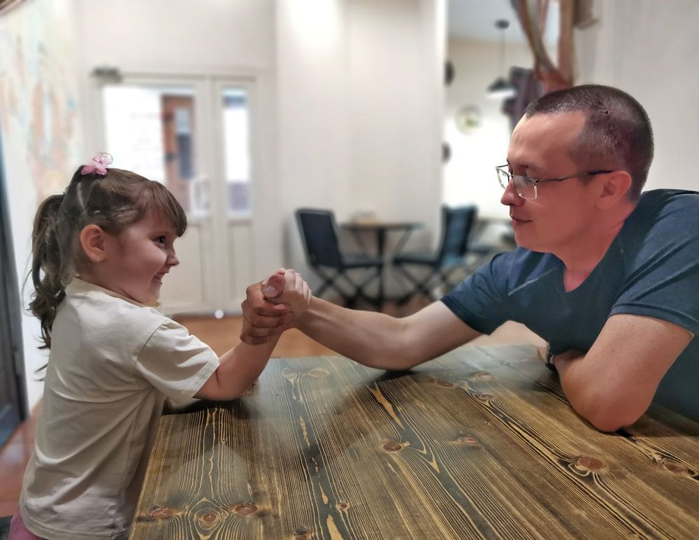 С папой всегда весело