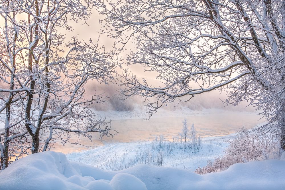 Рассвет у реки