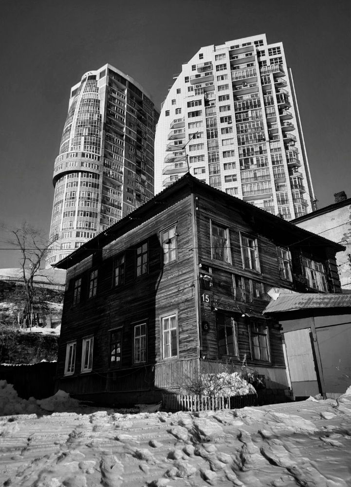 Городской контраст.