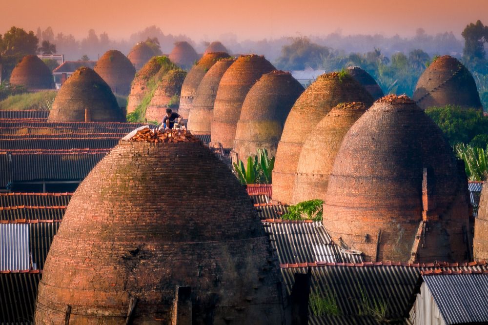 brick kiln kingdom in Vietnam