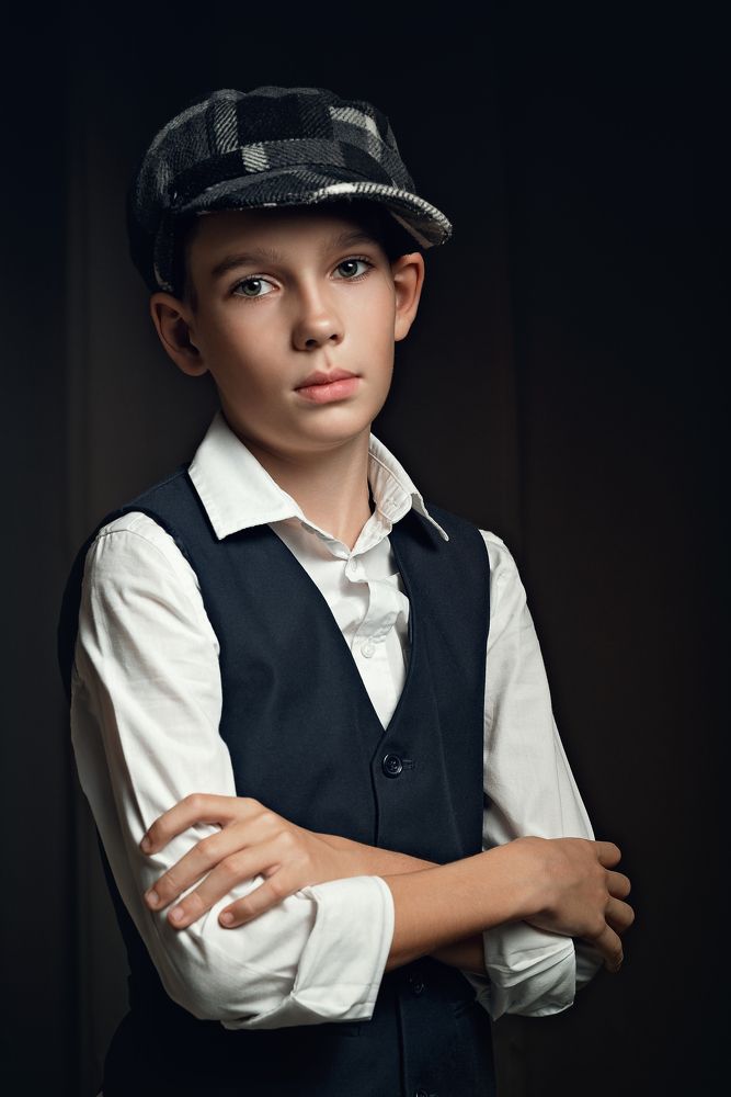 Мальчик в кепи.