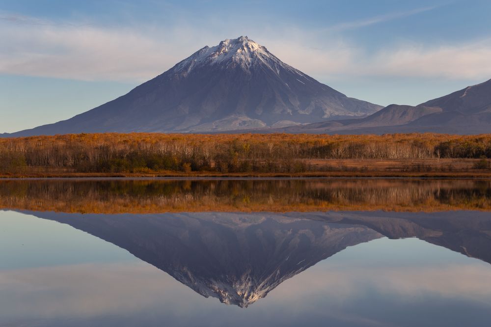 Утро на озере