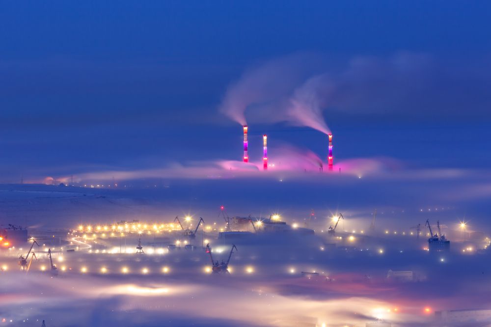 Промышленный Норильск.