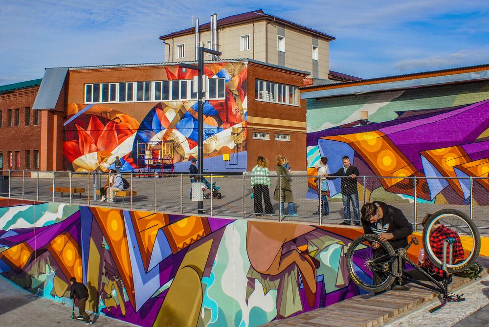 Новая набережная в Орехово-Зуево