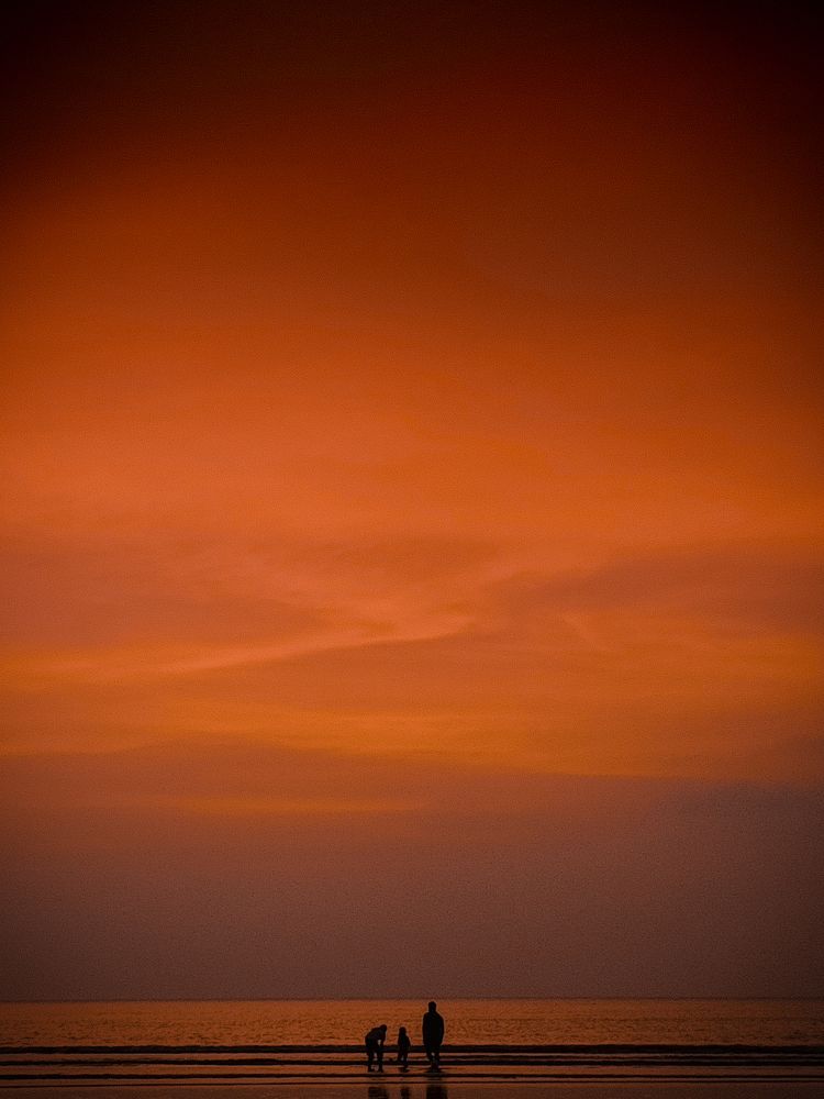 Sunset Serenity: Moments of Togetherness