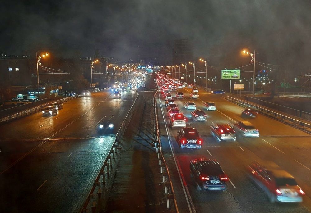 Вечер, туман, пора домой.