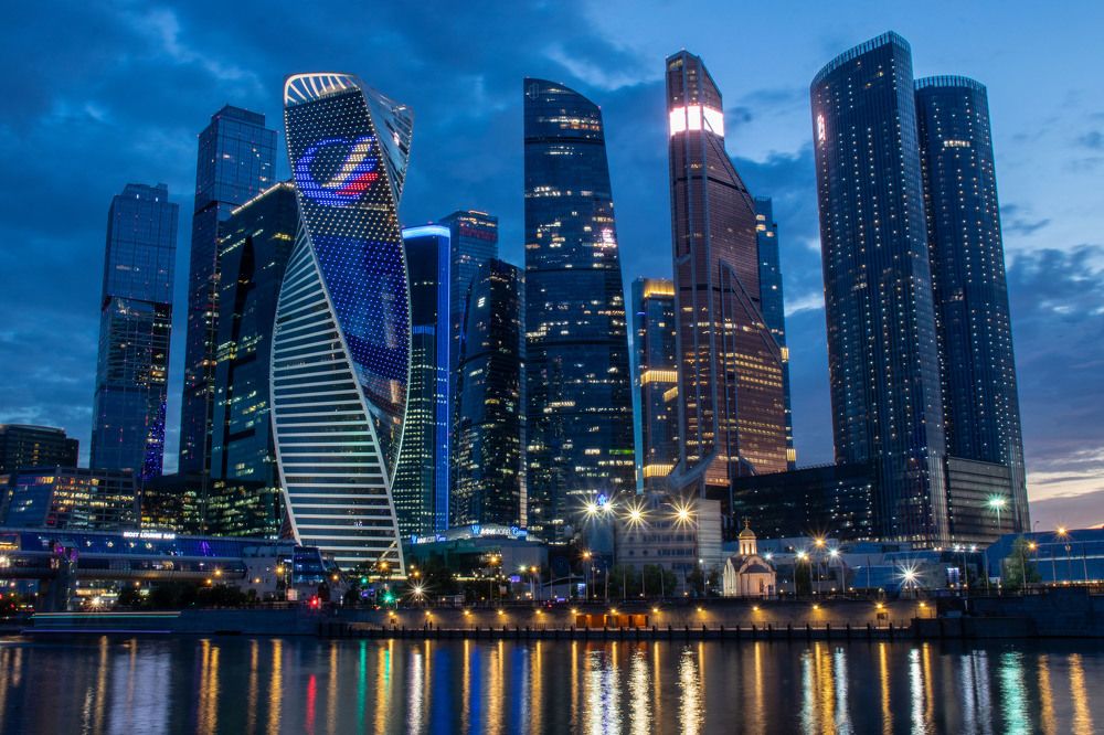 Огни ночного города