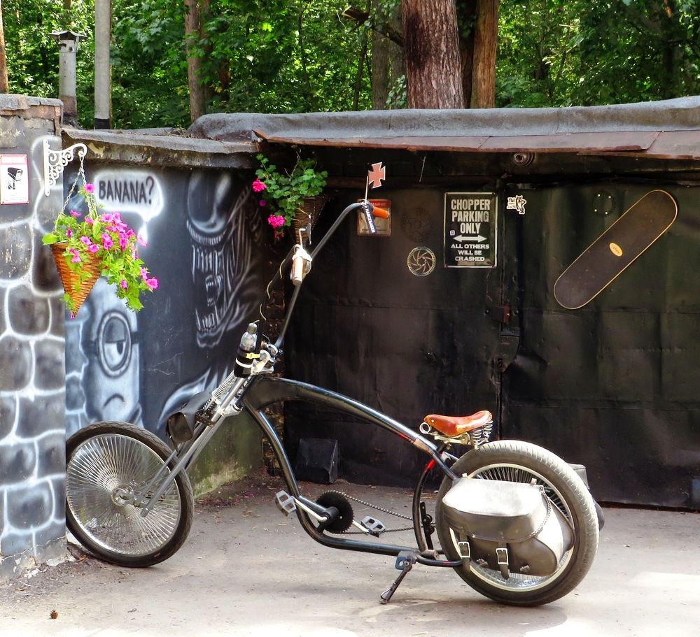 У велогаража