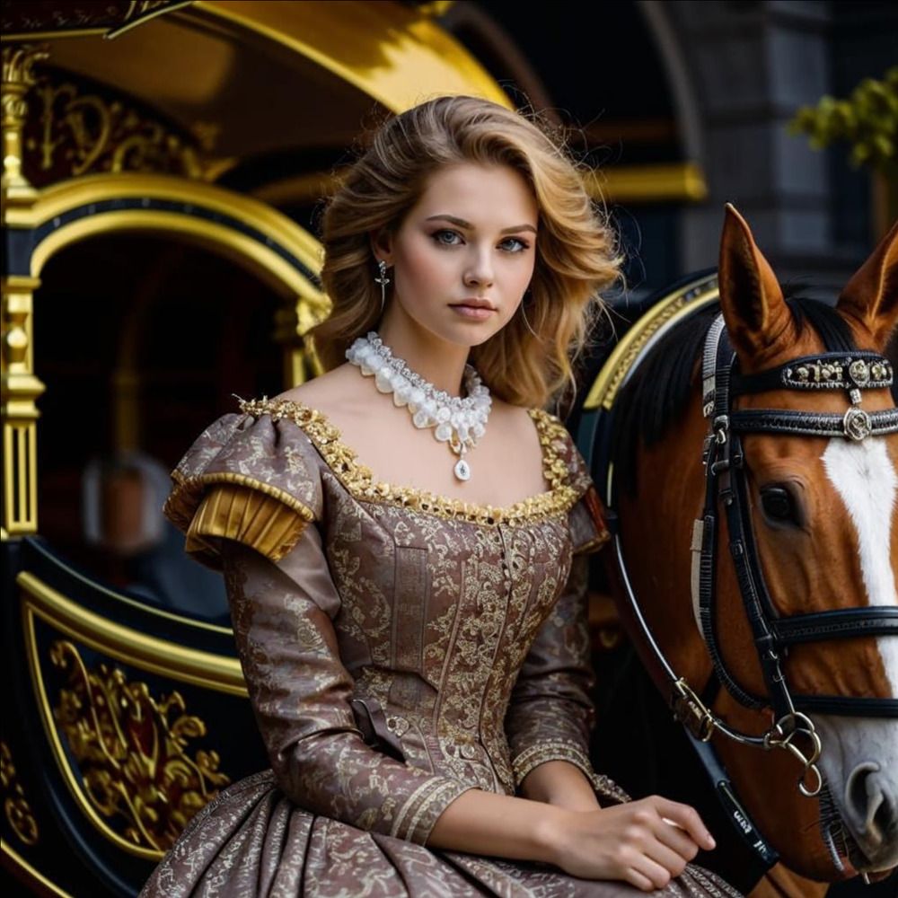 Постановочная фотография, женский портрет