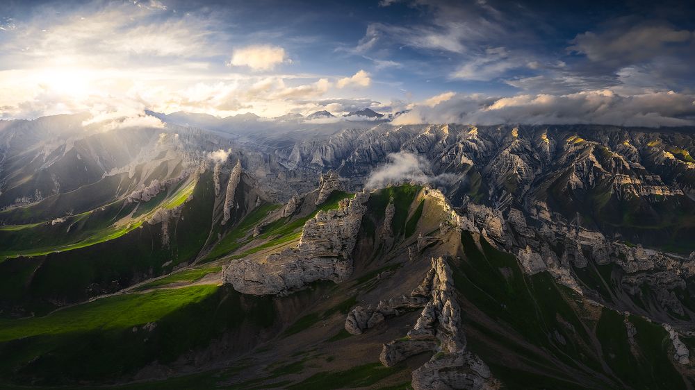 Stone forest in TianShan mountains.