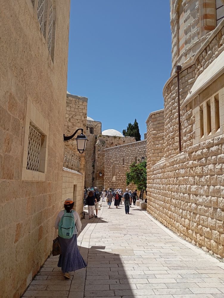 Spiritual light of the old city.