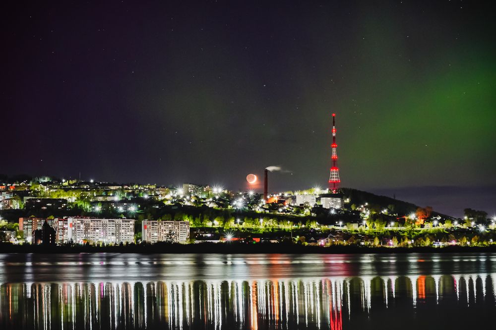 Огни ночного города