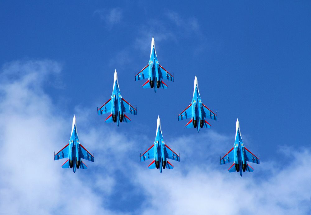 Русские витязи.