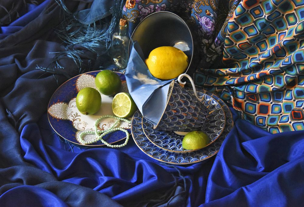 Синий натюрморт