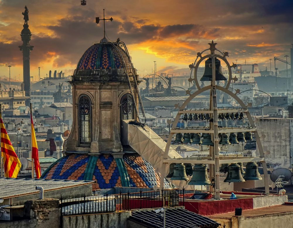 Barcelona - carrilló del Palau Generalitat - Barcelonès