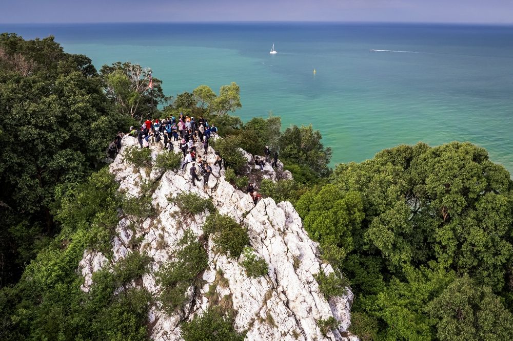 The Beauty of the Morning View of Batu Putih Hill, Alor Gajah