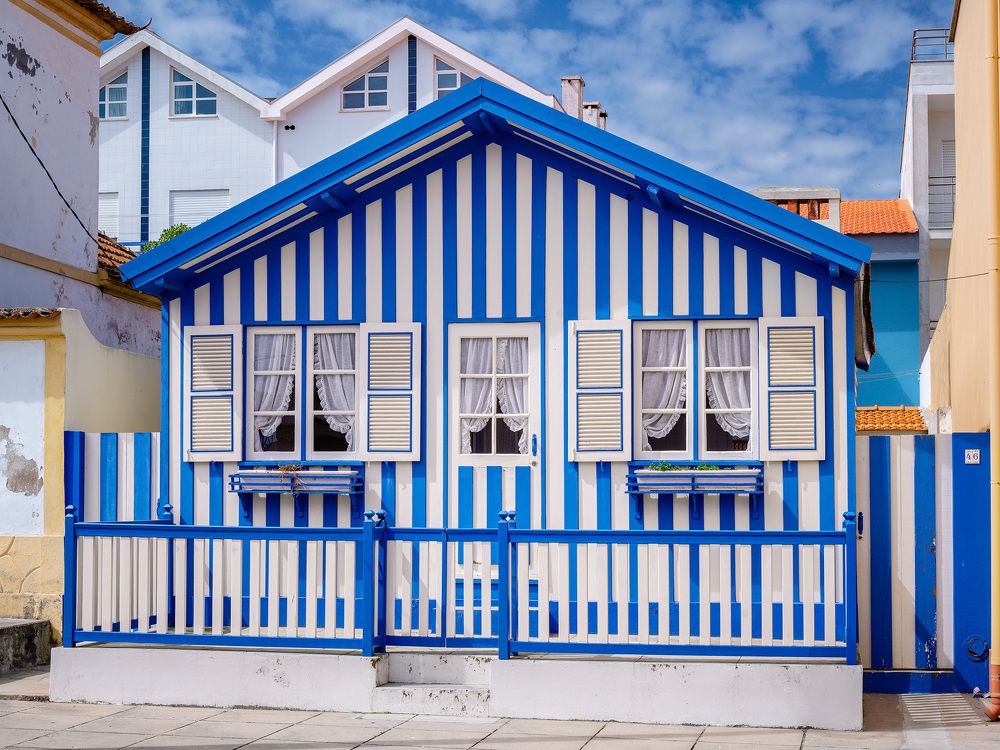 Повышенная синяя полосатость