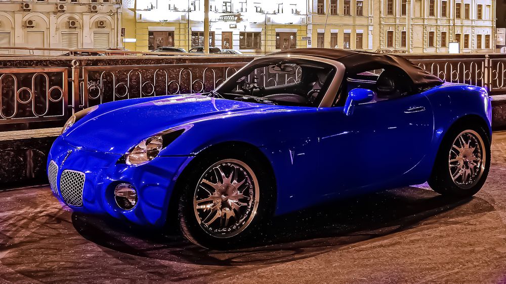 Украсил ночной город