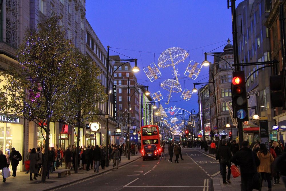 London. Oxford street.