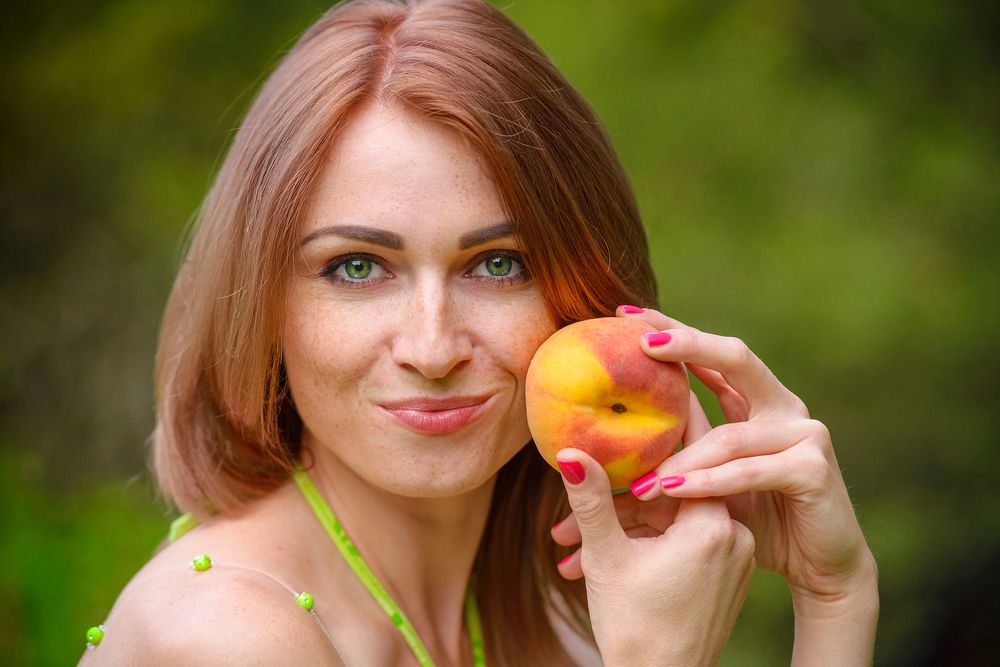 Персиковая улыбка