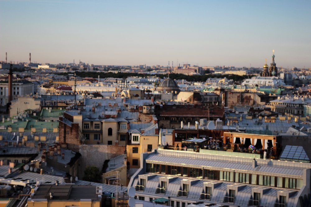 Лето. Питер. Закат