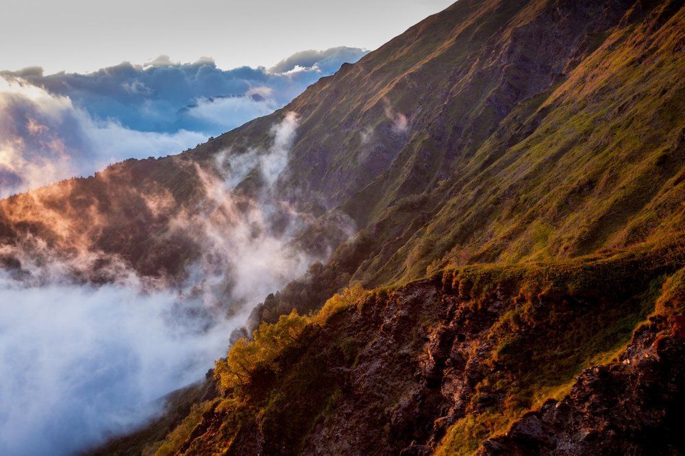 Вечер в горах
