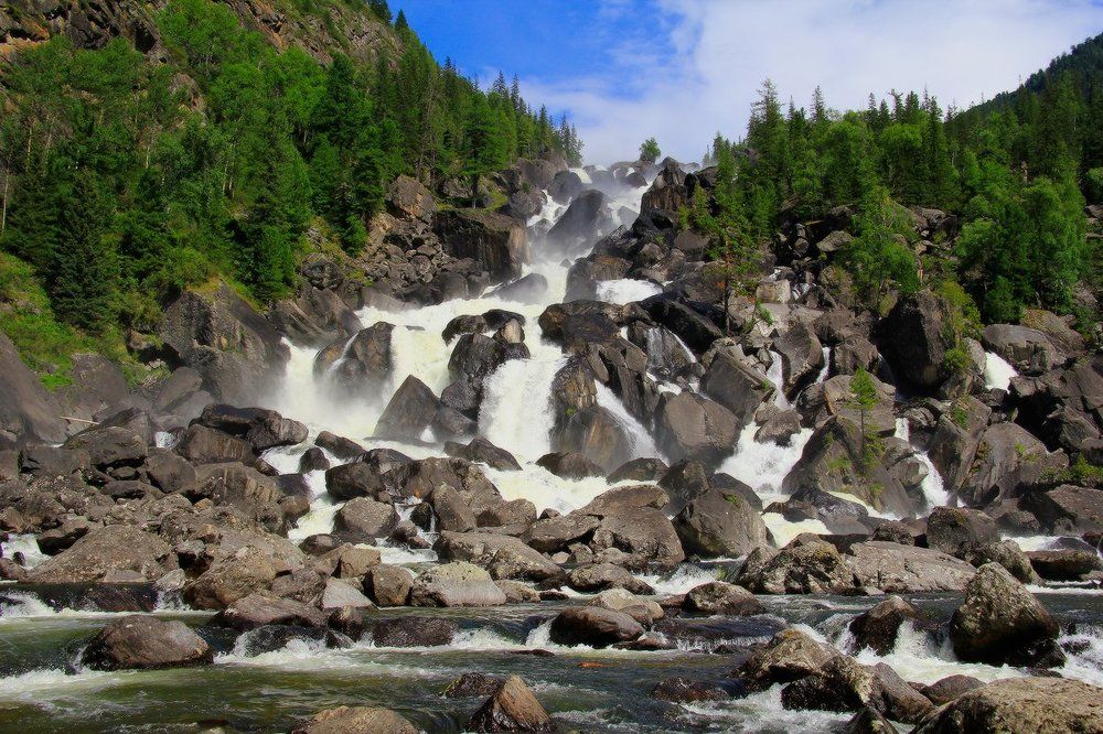 Водопад Учар