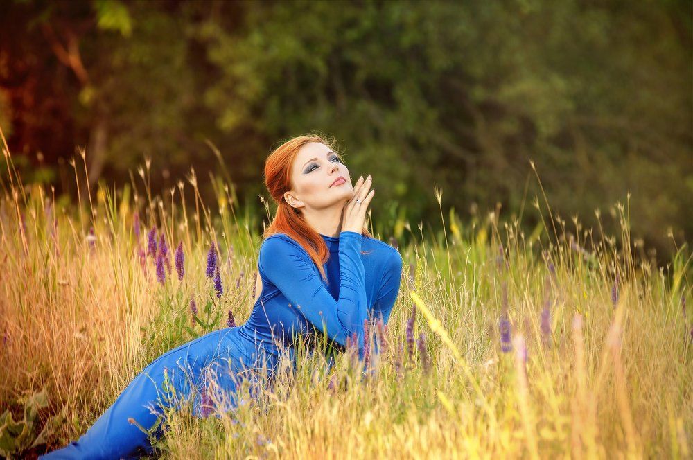 Блаженство на природе.