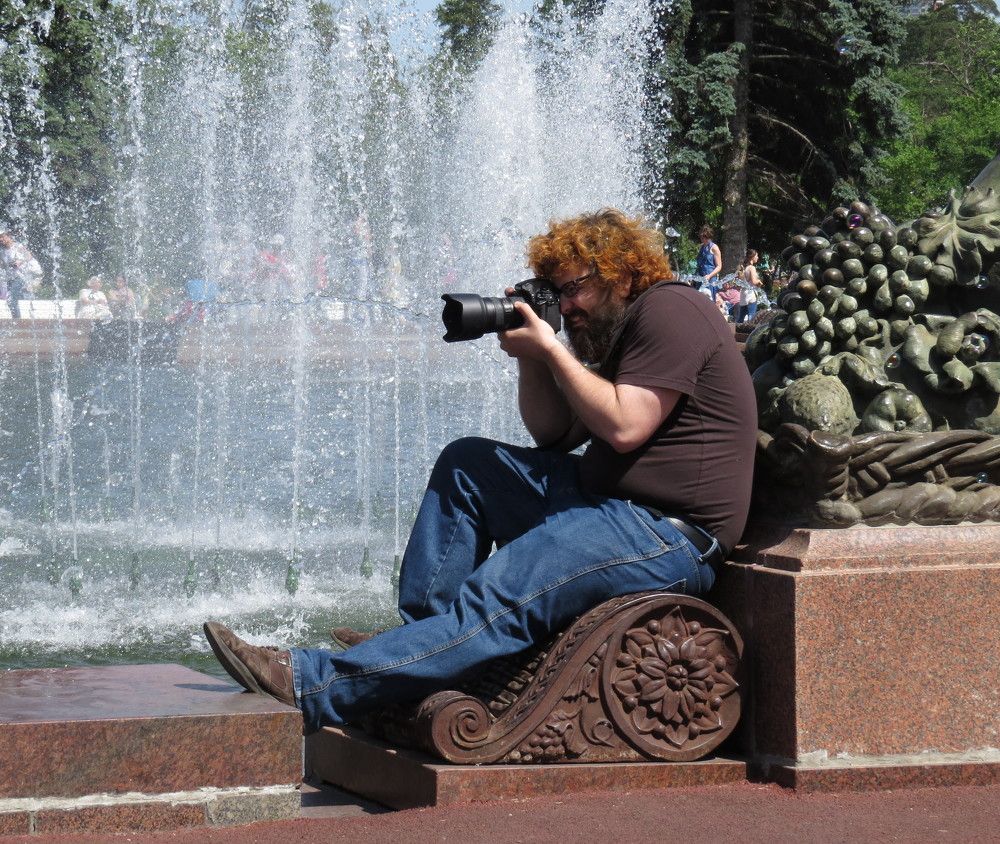 Лохматый фотограф