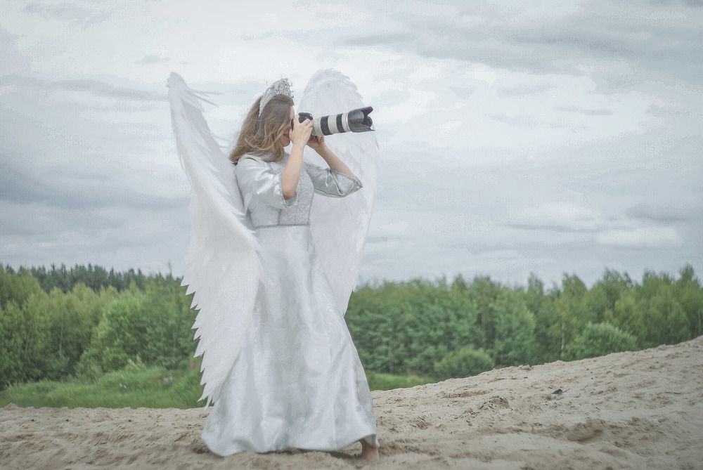 Ангел фотографии