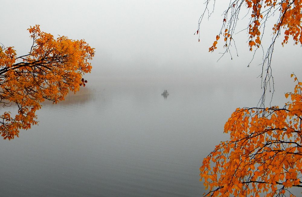 Осень,рыбалка