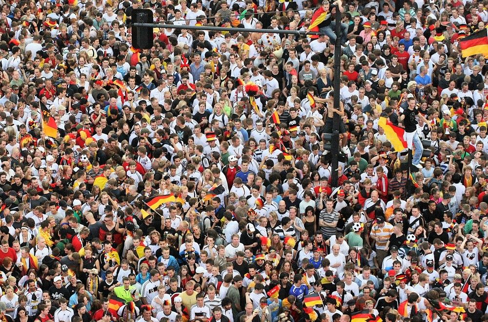 Футбольная фан-зона. ЧМ-2006. Берлин
