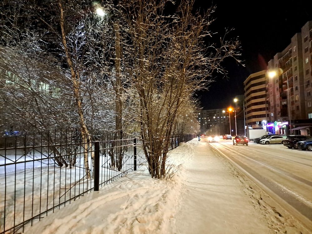 Зима в городе