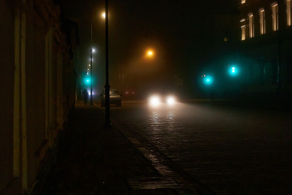 Огни ночного города