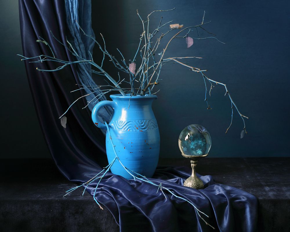 Позднеосенняя элегия с ветками