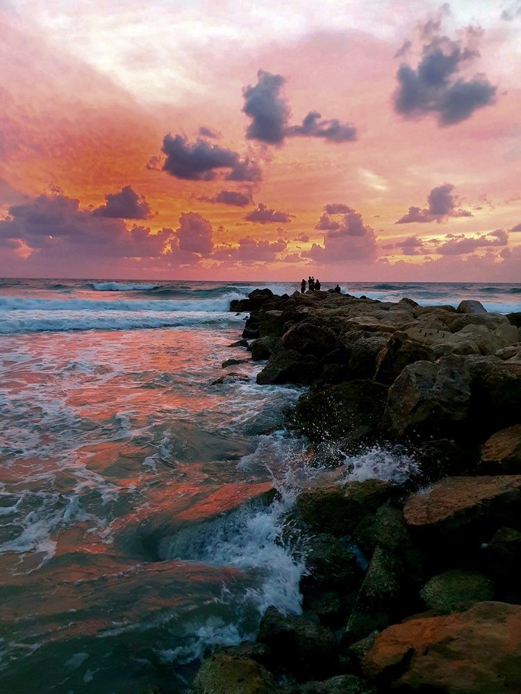 Морской закат.