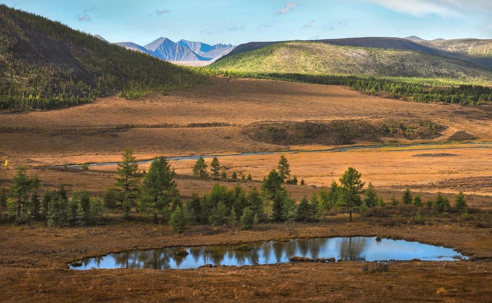По дороге к озеру Ильчир