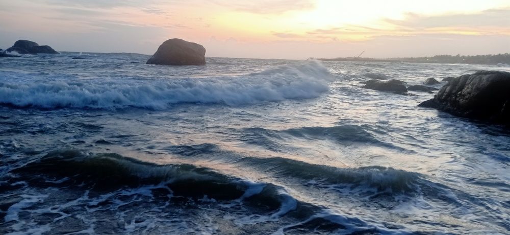 Waves of sunset