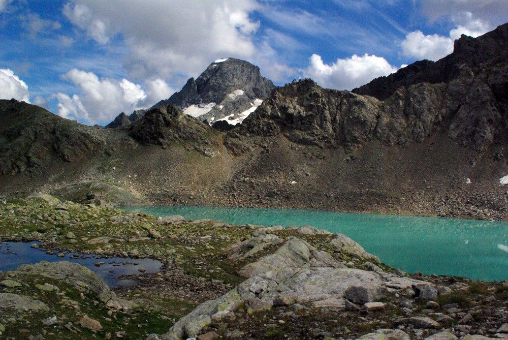 Озеро в горах ...