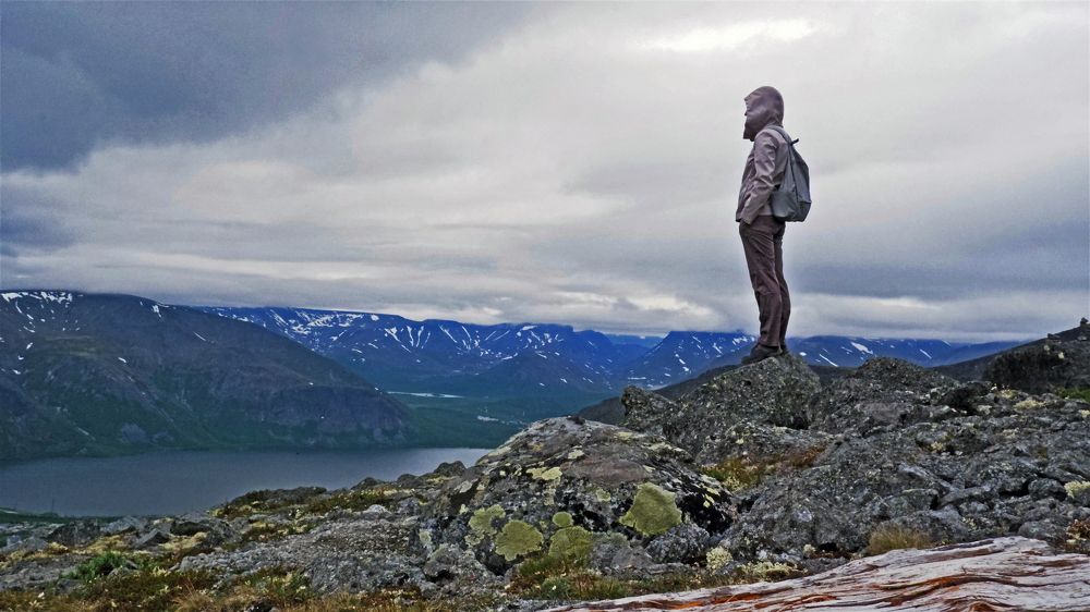 Пасмурный день в Хибинах.