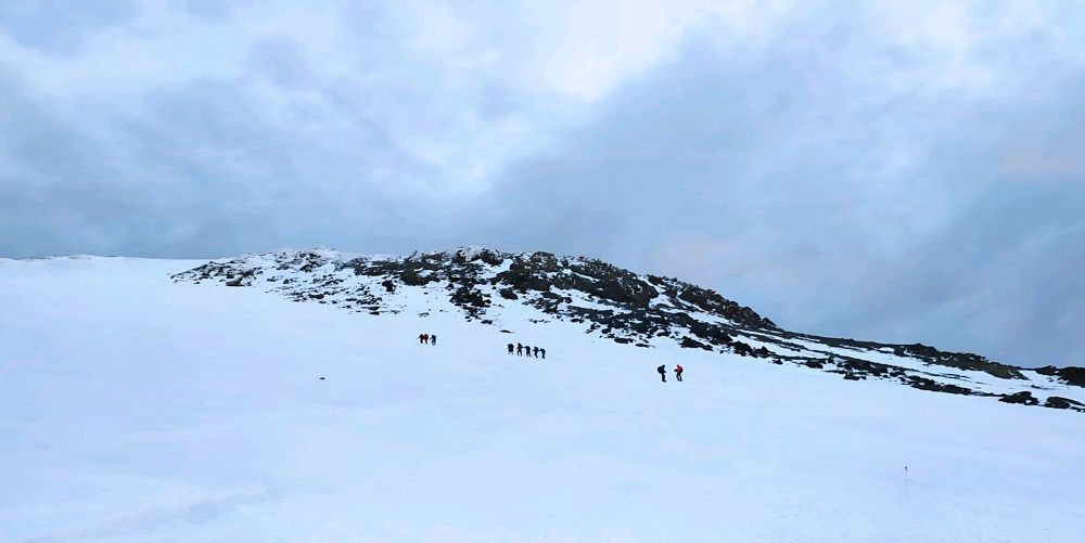 На пути к вершине Эльбруса