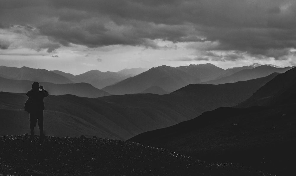 Человек и горы