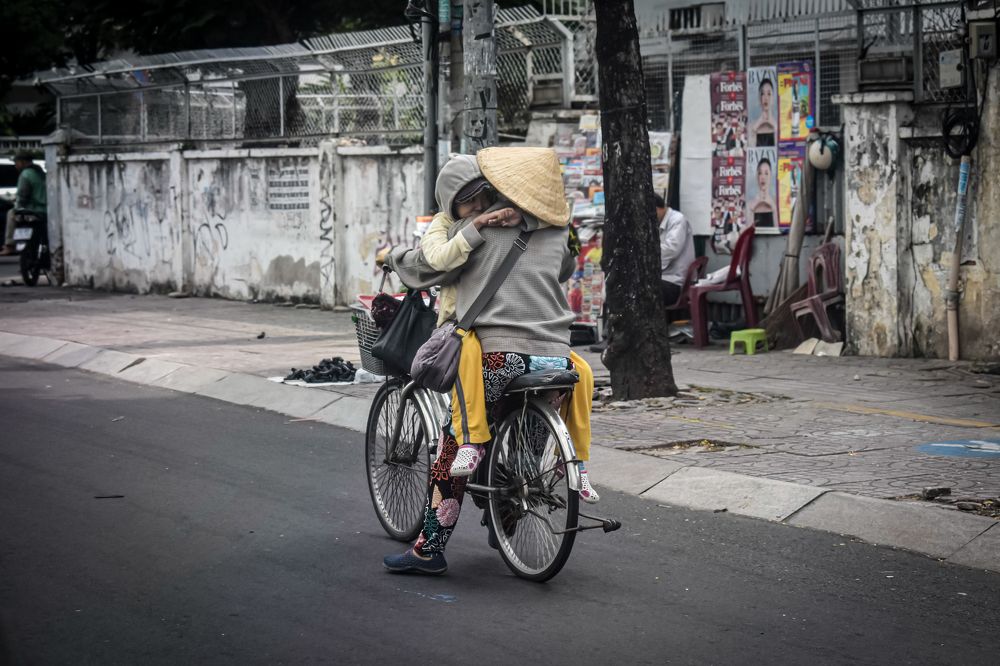 Vietnamese Bycicle Girl