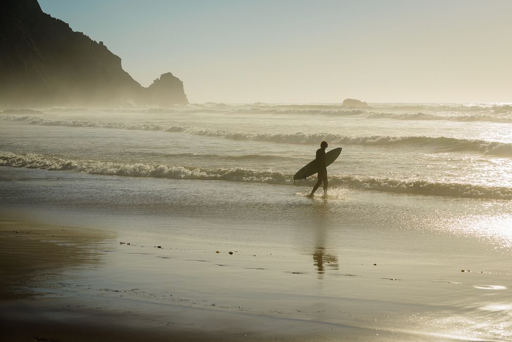 Одинокий серфер