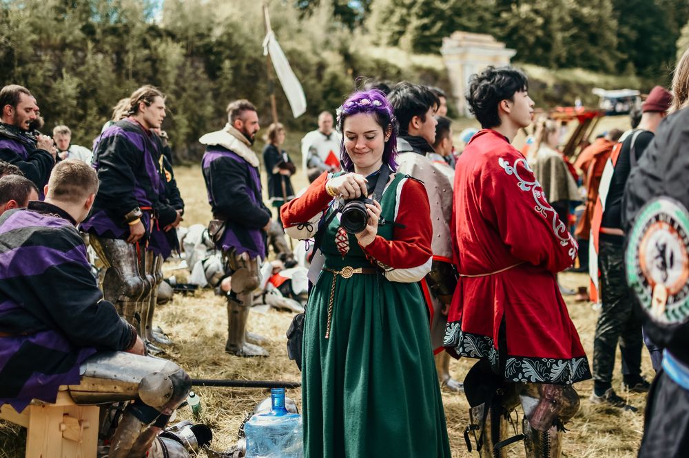 The photographer is like a fairy