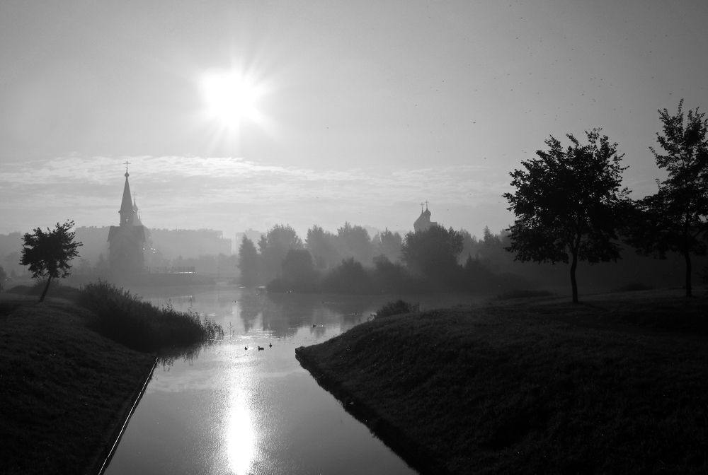 Рассвет в Петербурге