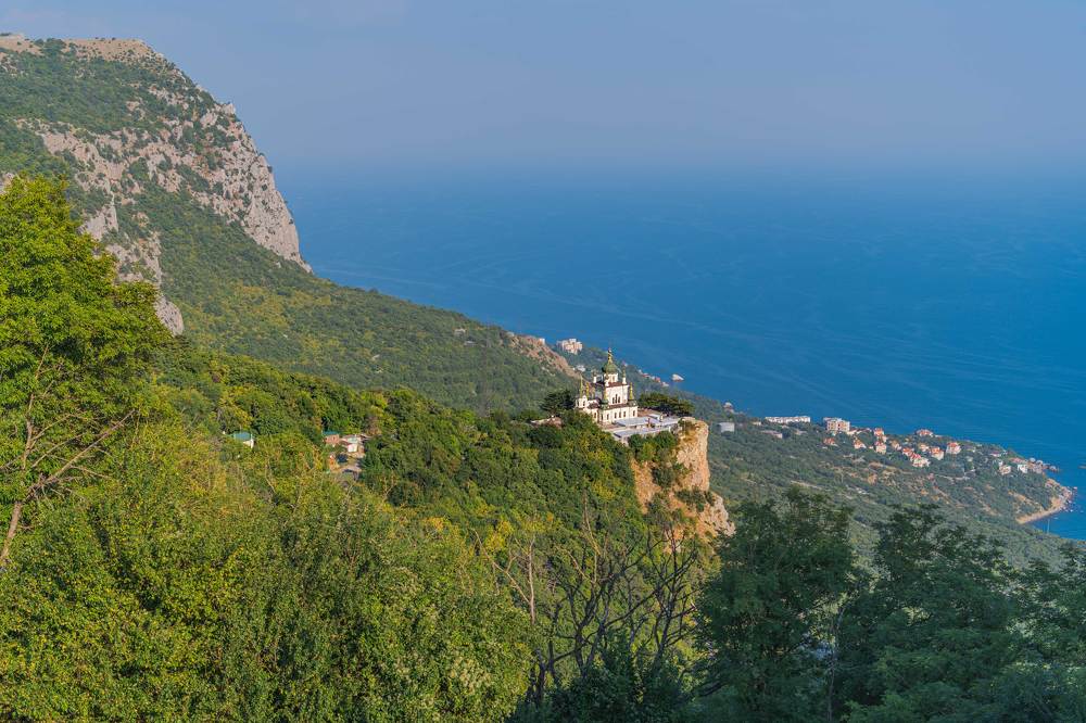 Вид на храм Храм Воскресения Христова