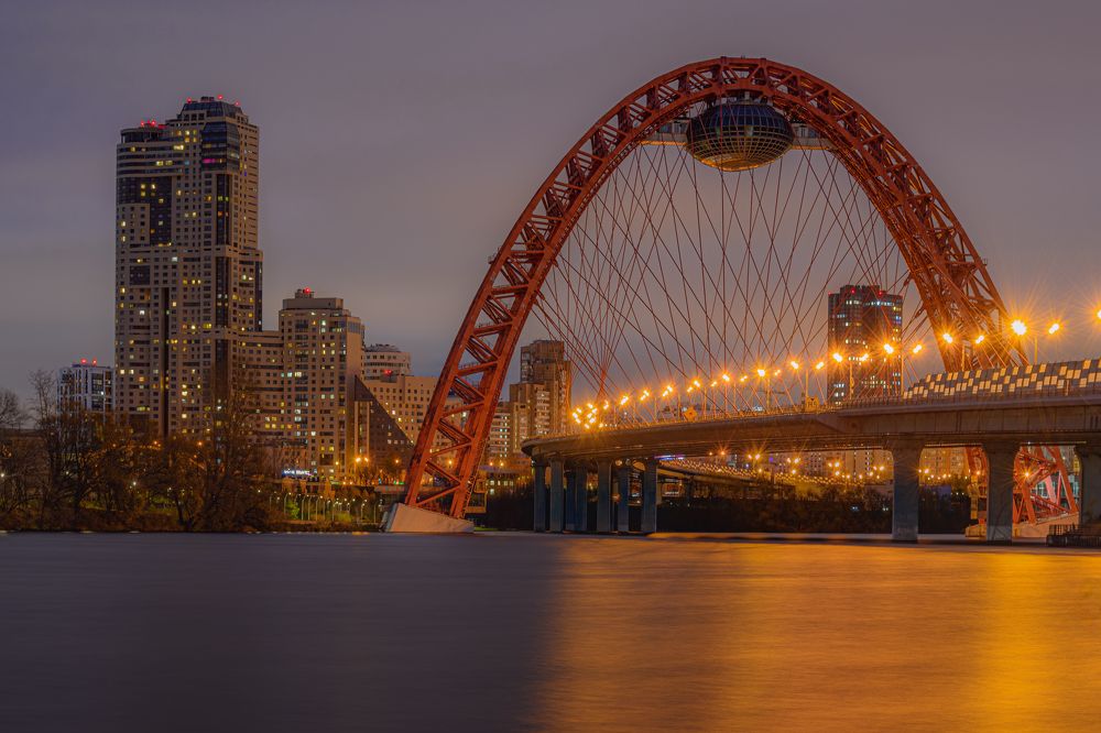 Москва. Живописный мост.