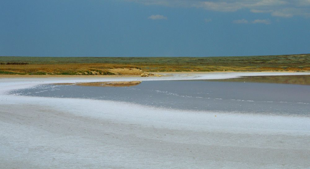 У соленого озера